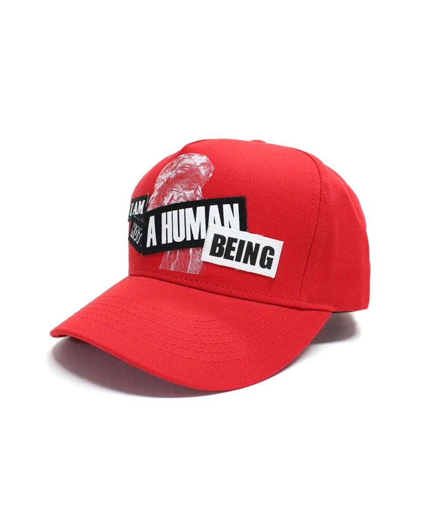Aimnaseohyumeonbiing The Legendary Out Patched 2 Cap - Red
