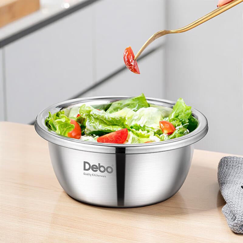Debo Stainless Steel Basin & Sieve Set