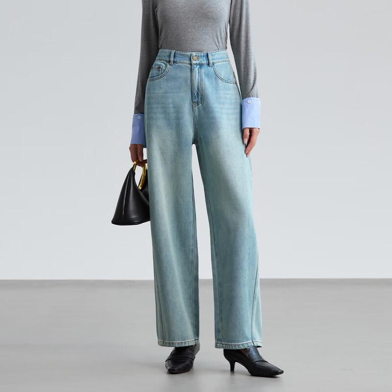 

FivePlus Women s Retro Slim-Fit Casual Jeans M