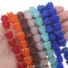 SG14 2Pcs Mini Cartoon Multicolored Cute Fruit Glass Beads Fruits Handmade Raspberries DIY Bracelet Earrings Trend Accessories