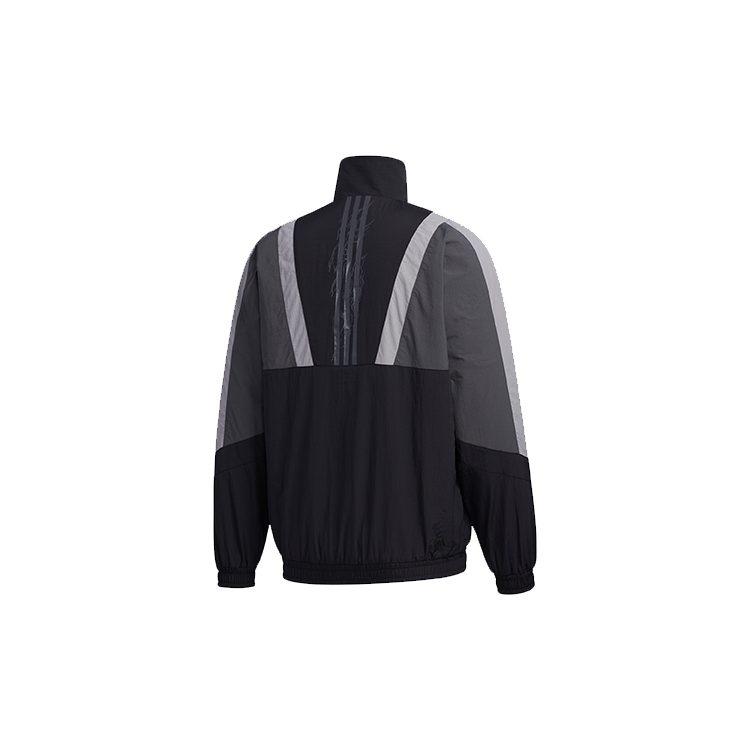 adidas Jackets Men's Black Stand Collar Moderate Other GM4401