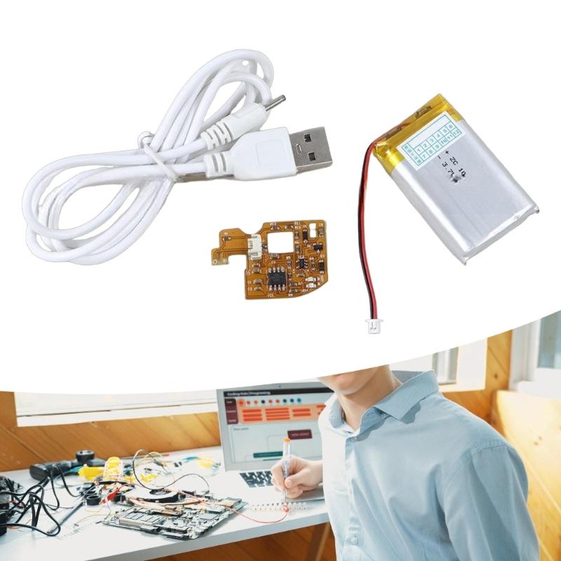 Portable High Capacity 3.7V Polymer Battery for Continuous Wireless Gameplay with Fast Charging Module & Long Cycle Life