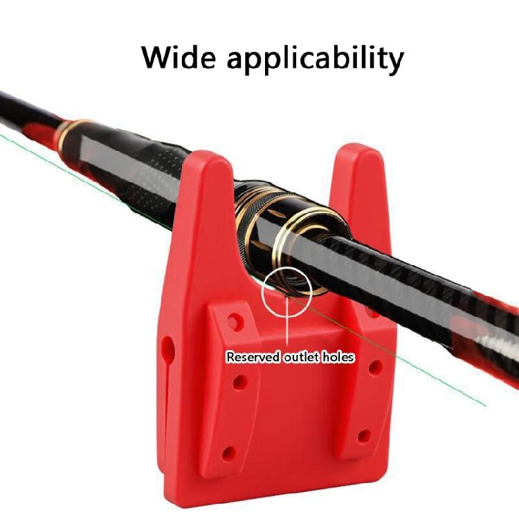 Nonslip Bucket Fishing Rod Holder Light Weight Outdoor Fishing Rod Stand for Rafting and Pier Fishing