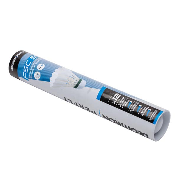 Decathlon Goose Feather Shuttlecock 12 Pack Goose Feather Match Ball Shuttlecocks