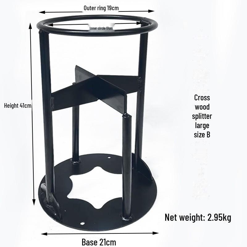 Outdoor Manual Firewood Splitter - Household Wood Splitting Tool
