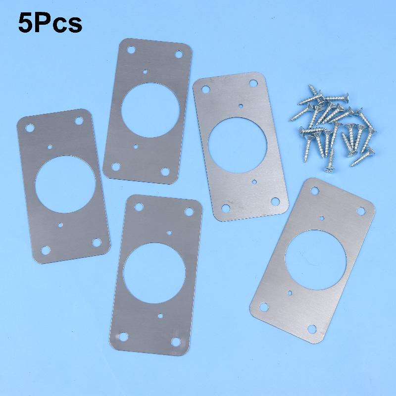 

Ремонтная пластина для дверной петли шкафа, комплект для кухонных шкафов и мебели в доме с отверстиями, монтажная пластина для дверной петли из нержавеющей стали A