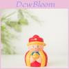 Wooden Carved God Of Wealth Figurine For Home Office Desk Decor Gift For Celebrations