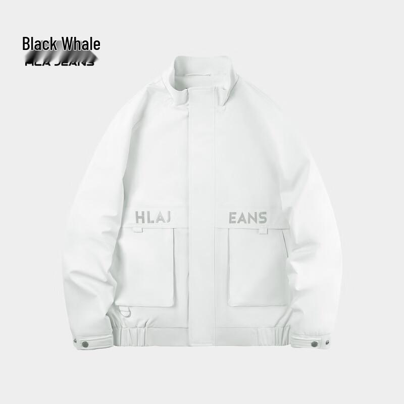 

Black Whale Stand Collar Jacket XL