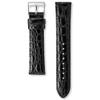 Watch Replacement Genuine Cowhide Crocodile Pattern Lug Width Buckle Width Smart Change [Seiko Watch] Band, Product, Leather, Embossed, Slim,