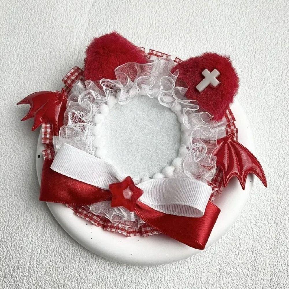 

Bow Pins Display Base Star Cat Ears Badge Flower Kawaii Magnetic Anime Badge Holder Badge Display красный