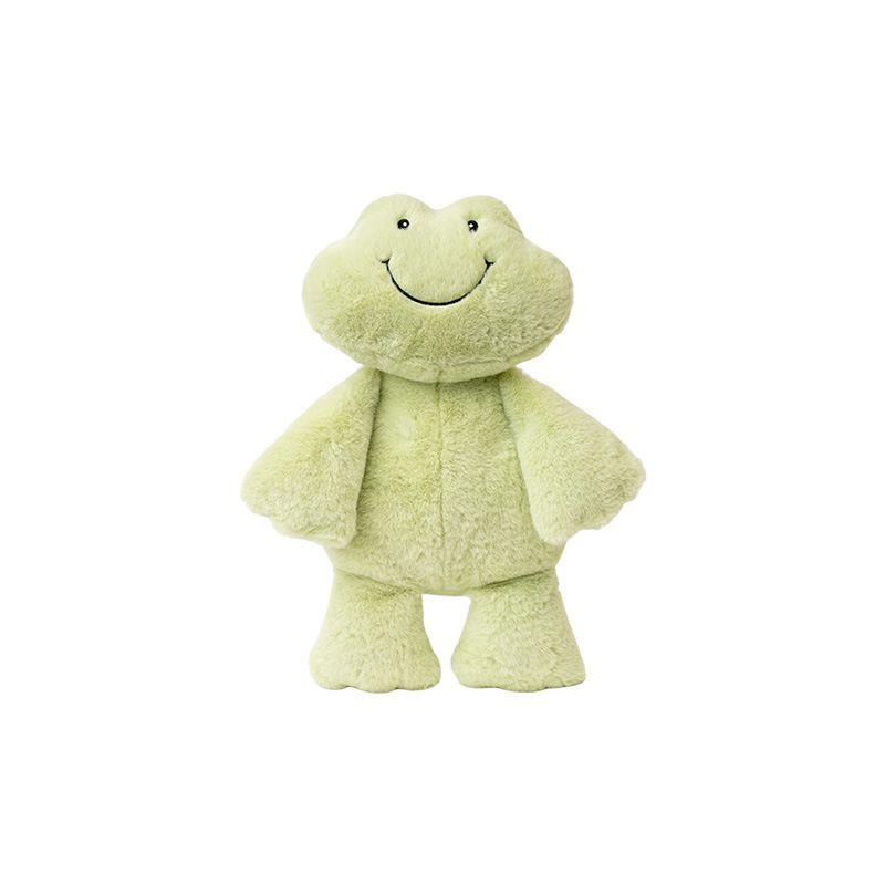 

Smiling Frog Plush Toy Soft Cartoon Animal Doll For Kids Cute And Cuddly Stuffed Toy For Sensory Awareness