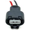 Automotive Electrical Connectors 1 Pc 2 Pin 90980-11163 7283-1224-10 Car Reversing Lights Sen/*SOR Plug Wiring Harness for Japanese IAT MAT 2.2mm
