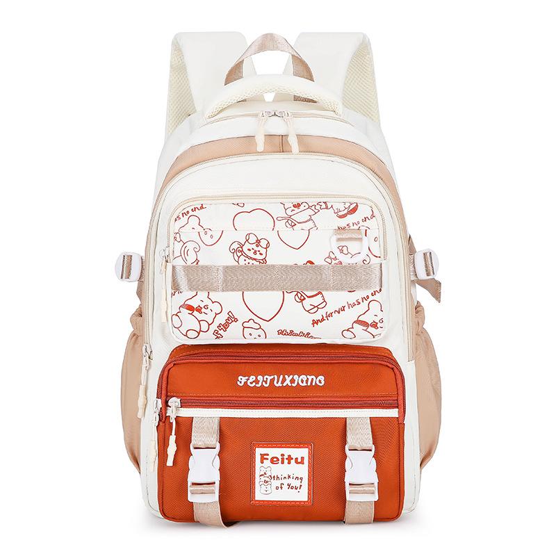 New Elementary School Children's School Bag Grades 3 to 6 Girls Backpack Lightweight School Bag University Large Capacity Backpack