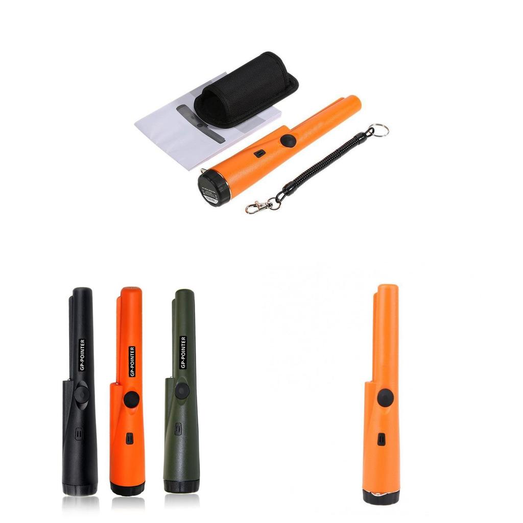 Gp Pointer Metal Detector With Vibration Sound Alarm Handheld Metal Search Device For Treasure Hunting