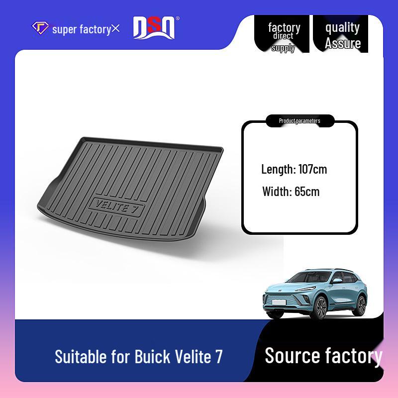 Custom TPE Trunk Mat for Buick Excelle/Excelle GT - Fits Micro Blue 6 & Micro Blue 7 Models