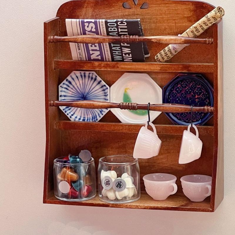 1 Set Electric Coffee Machine Accessories Toys 1/6 Dollhouse Miniature Kitchen Baking Scene Mini Simulation Capsule Coffee Model