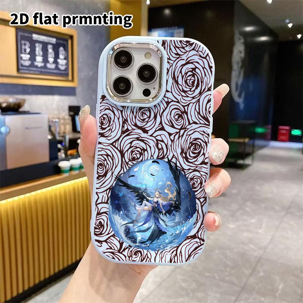 Phone Case: 2D Flat Design Suitable for iPhone 18 17 16 15 14 13 Pro Protective Case, Couple Style, Deep Sea Fantasy, Christmas and Halloween Gift