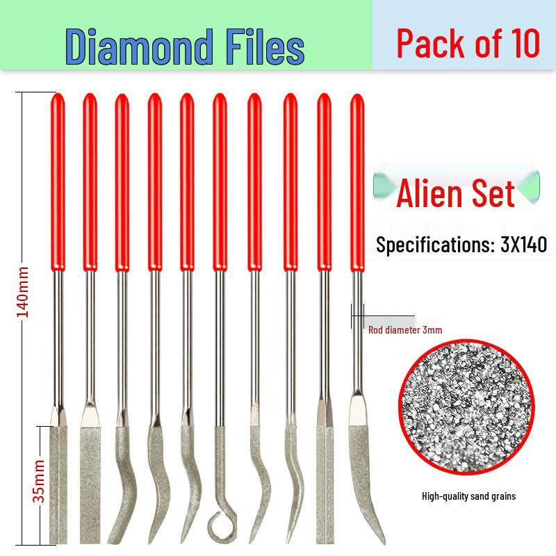 YFGPH Diamond File Set
