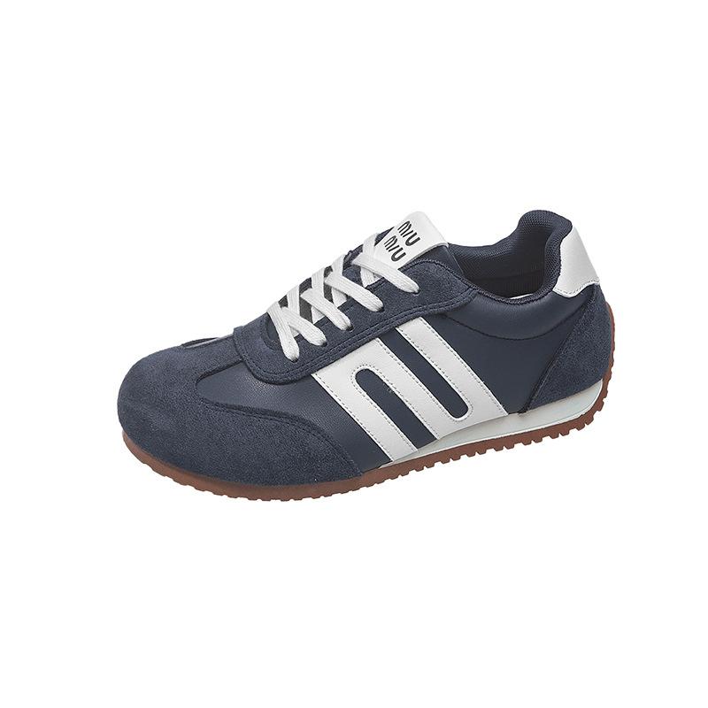 Forrest Gump Schuhe Damenschuhe 2025 neu Frühling und Herbst beliebt flachbodige Freizeit Sport Moralische Trainingsschuhe Damen kleine weiße Board-Schuhe