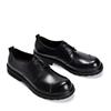 Big Head Genuine Leather Men's Lace-up Formal & Casual Round Toe Shoes, Large Size, Handmade for Wedding & Business