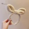 Headband Hair Hoop Non-slip Ultra Soft Cosplay Headdress Plush Bear Ears Accessories Face Washing