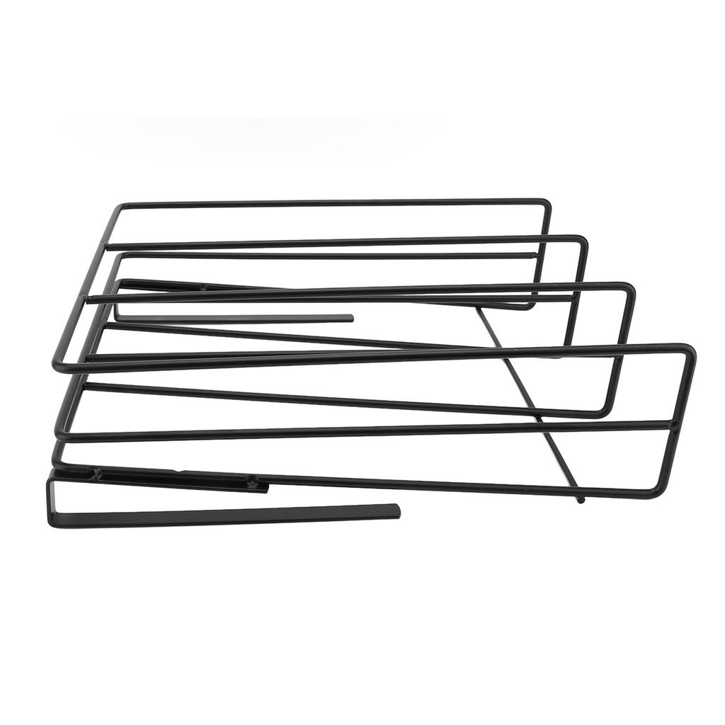 Hanging Chopping Board Rack Carbon Steel Under Cabinet Storage Shelf Chopping Board Holder