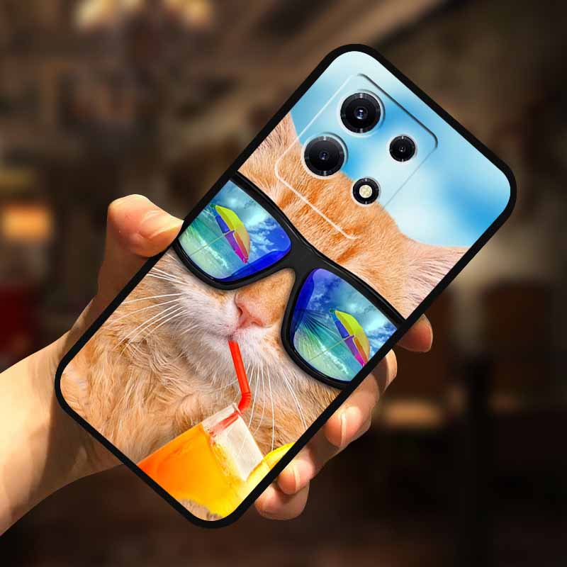 For Infinix Note 40 Pro 4G 5G Case Coque Note 40X Luxury Soft Silicone Fashion Phone Case For Infinix Note 40 4G Cover 40 Pro+