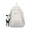 School bag ins juvenile feeling high value junior high school students, casual simple outdoor backpack fashionable commuter backpack