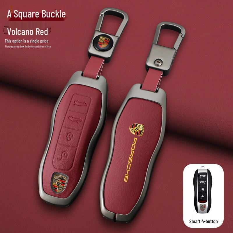 Porsche Key Case for New Macan, Cayenne, Panamera, 911, Maca, 718