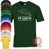 Platipus Records T-Shirt Old School Trance Dance Rave EDM Musik Plattenlabel