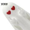 PLA Ghost Sculptures Halloween Figurine, 3D Printed Middle Finger Statue, Spooky Small Statues Ornament for Coffee Table, Shelf, Mantel Desk