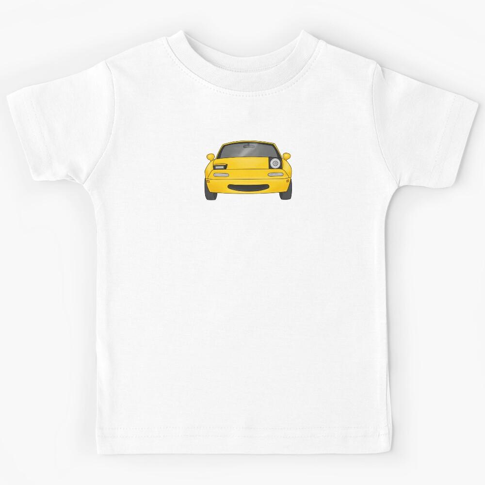 Miata MX5 yellow - wink Kids T-Shirt 140