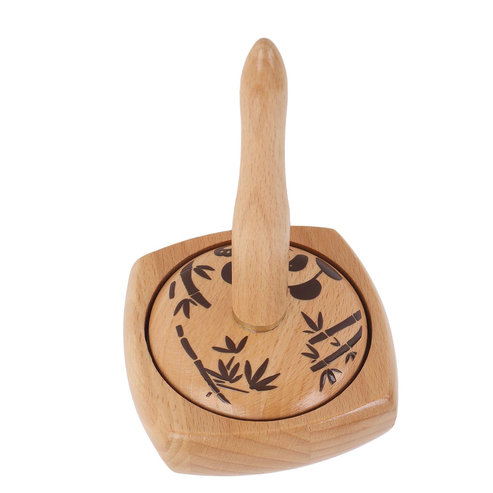 

Держатель пряжи Съемная деревянная прялка для пряжи для вязания крючком шитья Искусство Ремесла Кошачий принт