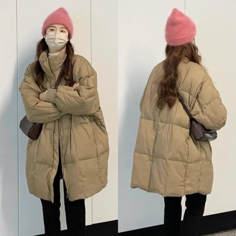 Jachetă căptușită din bumbac Iarnă pentru femei Nou, îngroșată, de lungime medie, căptușită din bumbac