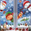Christmas Reindeer & Snowman Self-Adhesive Wall & Window Sticker