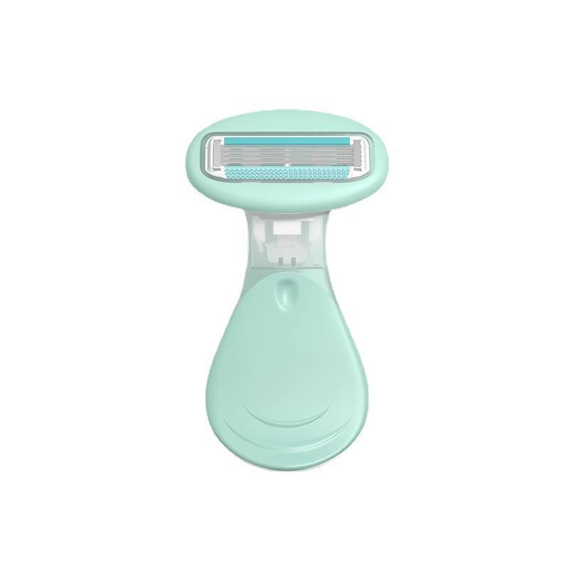 Unisex Razor for Smooth Shaving: Underarm, Leg, and Pubic Hair Removal without Blackheads.