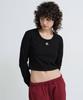 AVIREX SHORT EMBROIDERY LOGO T-SHIRT black
