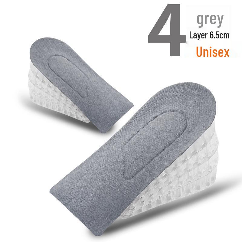 Unisex Niewidoczne Silikonowe Wkładki Zwiększające Wzrost, Zimowe Półwkładki