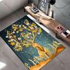 Nature harmony with majestic deer carpet Yoga living room room decor children's crawling mat doormat area rug games mat
