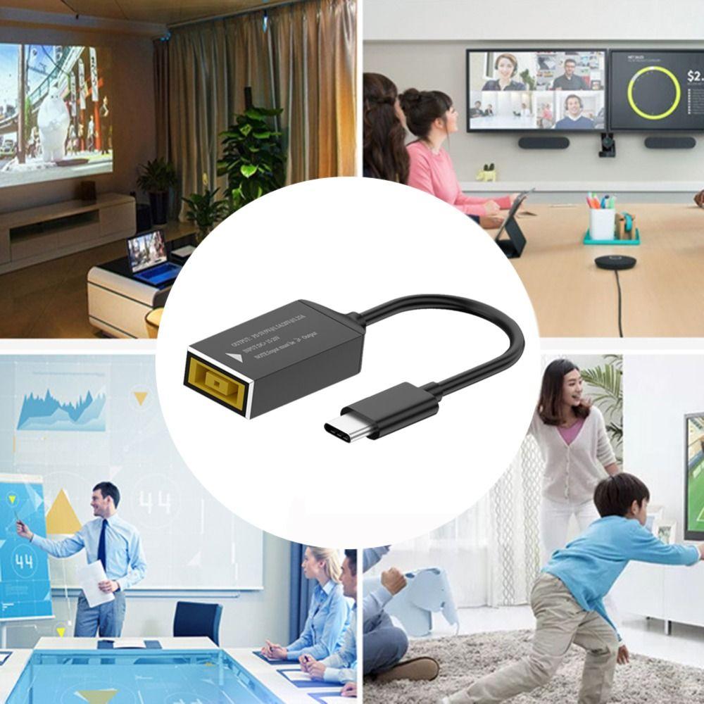 PD 65W DC To Type-C Charging Cable DC Input DC Female To Type-C Male  Phone Accessories