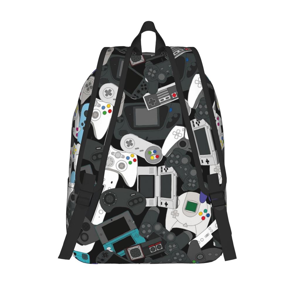 Pikmins Pattern Cool Rucksack Lightweight High School Work Daily Pack for Men Women College Fabric Bags Suitable for All Ages