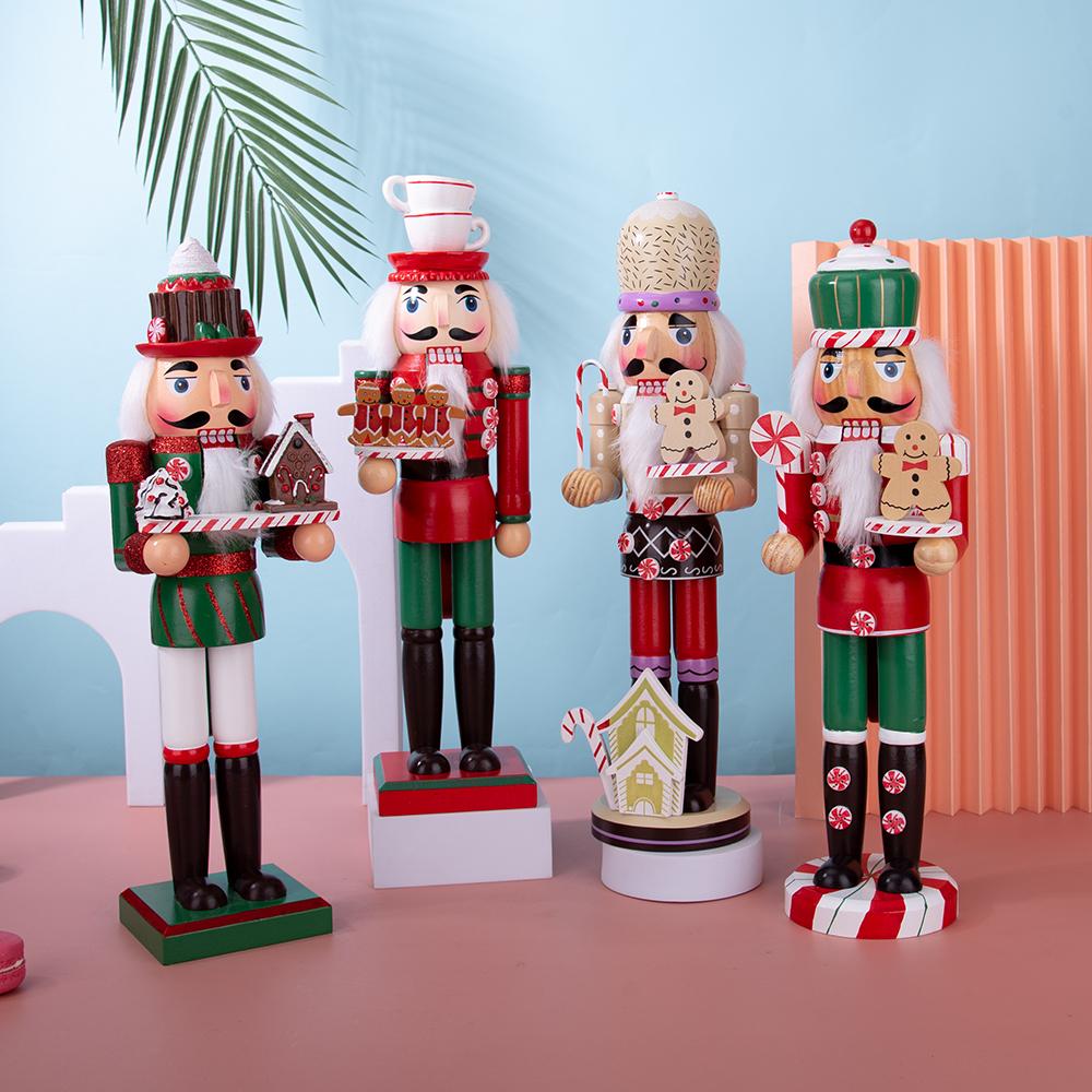 Christmas Dessert-Style Nutcracker Figurine