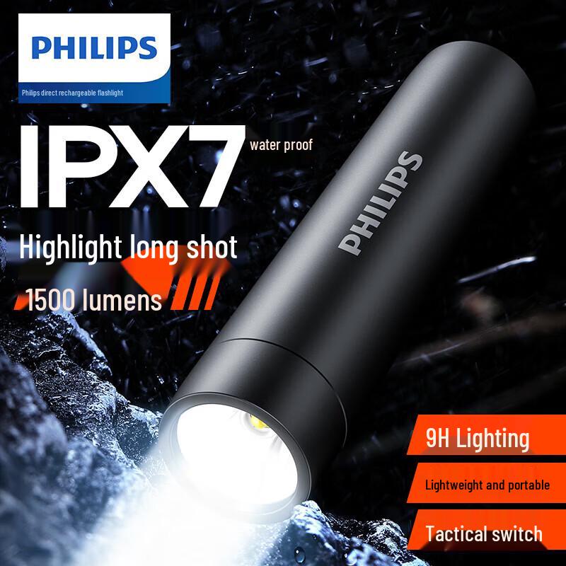 Philips High-Power Rechargeable LED Flashlights