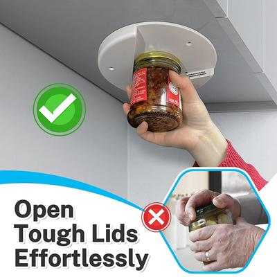 Multifunction Can Opener Cabinet Under Jar Opening Tool Professional Bottle Quick Opener Fast Lid Remover Kitchen Accessories