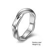 Men's Japanese & Korean Möbius Ring - Titanium Steel, Non-Fading, Trendy, for Couples