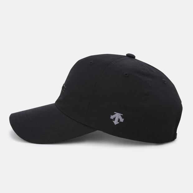 DESCENTE Wording Logo Nylon Ball Cap Black Sr123Ucp12