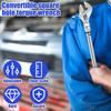 Open Wrench 5 To 60 Nm Adjustable Torque Wrench with Changeable Head Multifunc Hand Repair Tool for Car Refrigeration System