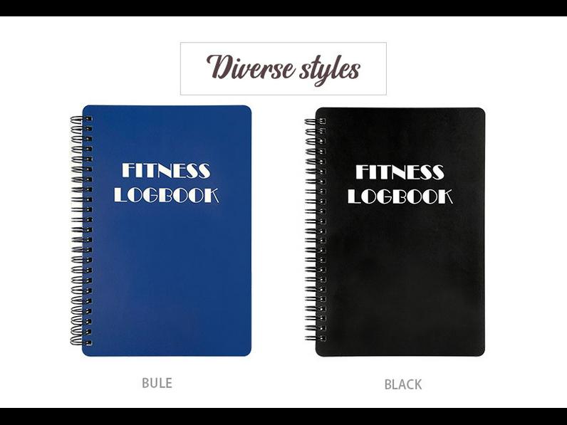 "Cross-Border Fitness Plan: Exercise Log & Running Record Notebook"