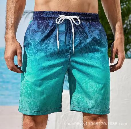 Men s fashionable summer beach pants casual sports shorts S
