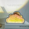 Creative Handmade Gift DIY Cloud Fortulip LED Night Light ForTulip Cloud Flower Sea Night View Lamp
